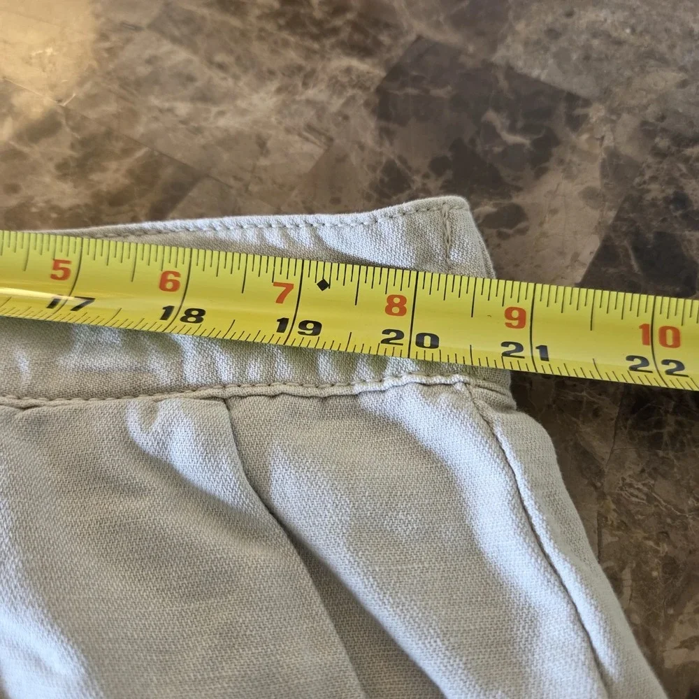 Joie‎ sz XXL khaki shorts cotton/linen lightweight summer casual beach vacation